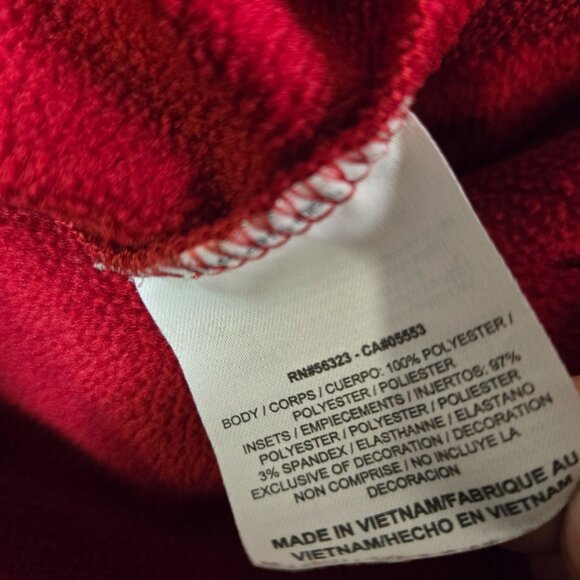 Nike Golf PGA Northern CA Section Red Pullover Fleece Lined Sweatshirt XL - Picture 10 of 12